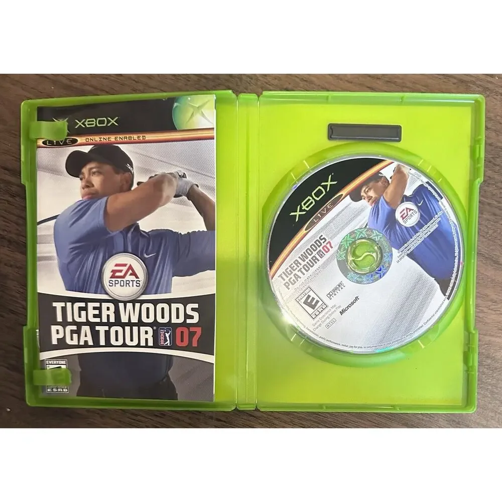 Tiger Woods PGA Tour 07 (Original Xbox, 2006) CIB Tested